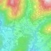 Tesserete topographic map, elevation, terrain