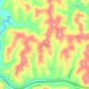 McMillan topographic map, elevation, terrain