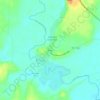 Ottine topographic map, elevation, terrain