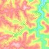 Wind Cave topographic map, elevation, terrain