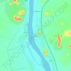 Delgo topographic map, elevation, terrain