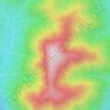 Mount Sutton topographic map, elevation, terrain