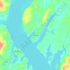 Ware Branch topographic map, elevation, terrain