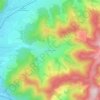 Oberentersbach topographic map, elevation, terrain