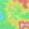 Zapanta Valley topographic map, elevation, terrain