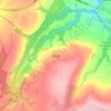 Roxby topographic map, elevation, terrain