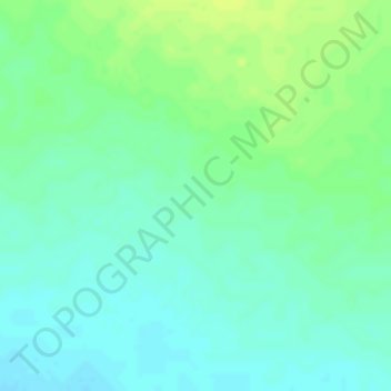 Ogaden Desert topographic map, elevation, terrain