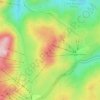 Mt Piper topographic map, elevation, terrain