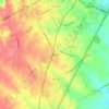 Hewitt topographic map, elevation, terrain