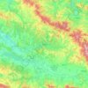 Tuzla topographic map, elevation, terrain