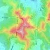 塔山 topographic map, elevation, terrain