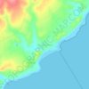 Christmas Rock topographic map, elevation, terrain