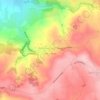 Gîte d'Etape topographic map, elevation, terrain