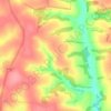 Распопова topographic map, elevation, terrain