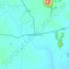 Siyambalanduwa topographic map, elevation, terrain