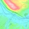 North Ilion topographic map, elevation, terrain