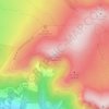 La Banne d'Ordanche topographic map, elevation, terrain