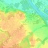Les Petits Oiseaux topographic map, elevation, terrain
