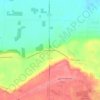 Hickory Corners topographic map, elevation, terrain