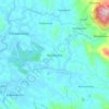 Koodaranji topographic map, elevation, terrain