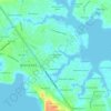 Longmeadow North topographic map, elevation, terrain