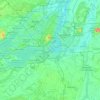 Les Sept Soeurs topographic map, elevation, terrain