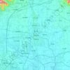 顺义区 topographic map, elevation, terrain