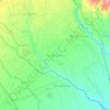 Santo Toribio topographic map, elevation, terrain