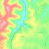Arcadia topographic map, elevation, terrain