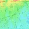 Central Islip topographic map, elevation, terrain