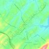 Boones Creek topographic map, elevation, terrain