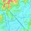 Heungdeok-gu topographic map, elevation, terrain