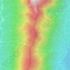 Lynn Peak topographic map, elevation, terrain