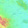 Rimbo Tengah topographic map, elevation, terrain