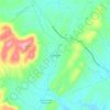 Misty Ridge topographic map, elevation, terrain