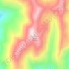 Southwest Butte topographic map, elevation, terrain