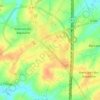 Faubourg de Péronne topographic map, elevation, terrain