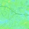 Kempsville Heights topographic map, elevation, terrain
