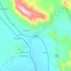 Same topographic map, elevation, terrain