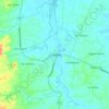 Trinidad topographic map, elevation, terrain