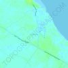 Guntung topographic map, elevation, terrain