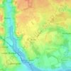 Portmore topographic map, elevation, terrain
