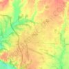 Bethalto topographic map, elevation, terrain