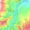 San Piero in Bagno topographic map, elevation, terrain