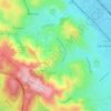 Devonshire topographic map, elevation, terrain