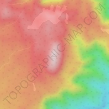 Mount Fletcher topographic map, elevation, terrain