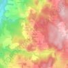 Le Bouchet topographic map, elevation, terrain