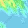 Crescent Beach topographic map, elevation, terrain