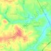College Estates topographic map, elevation, terrain