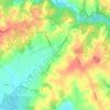 Baldwin topographic map, elevation, terrain